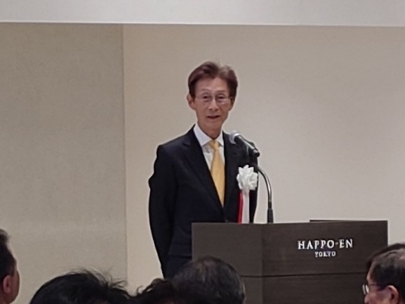 新堂会長による挨拶